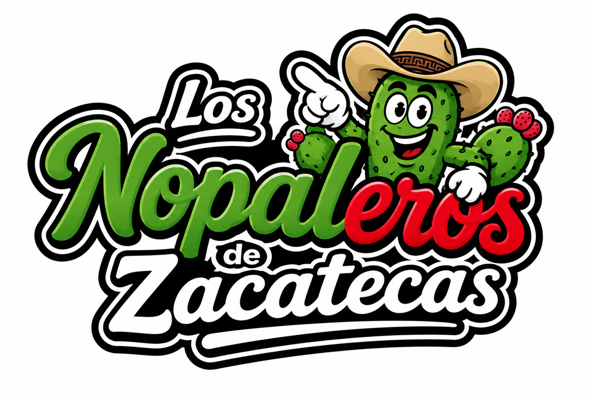 Los nopaleros de zacatecas sticker 8”