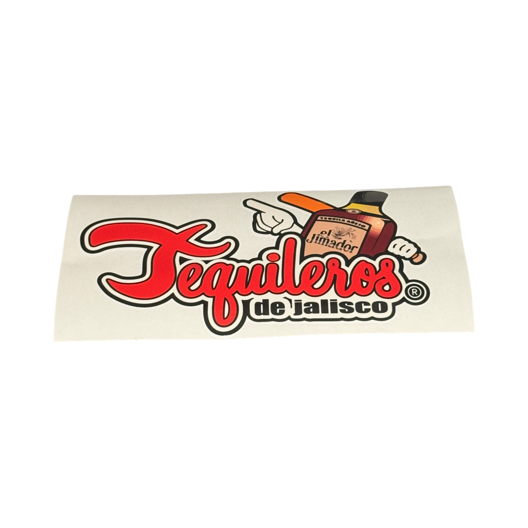Tequileros de jalisco sticker 8”