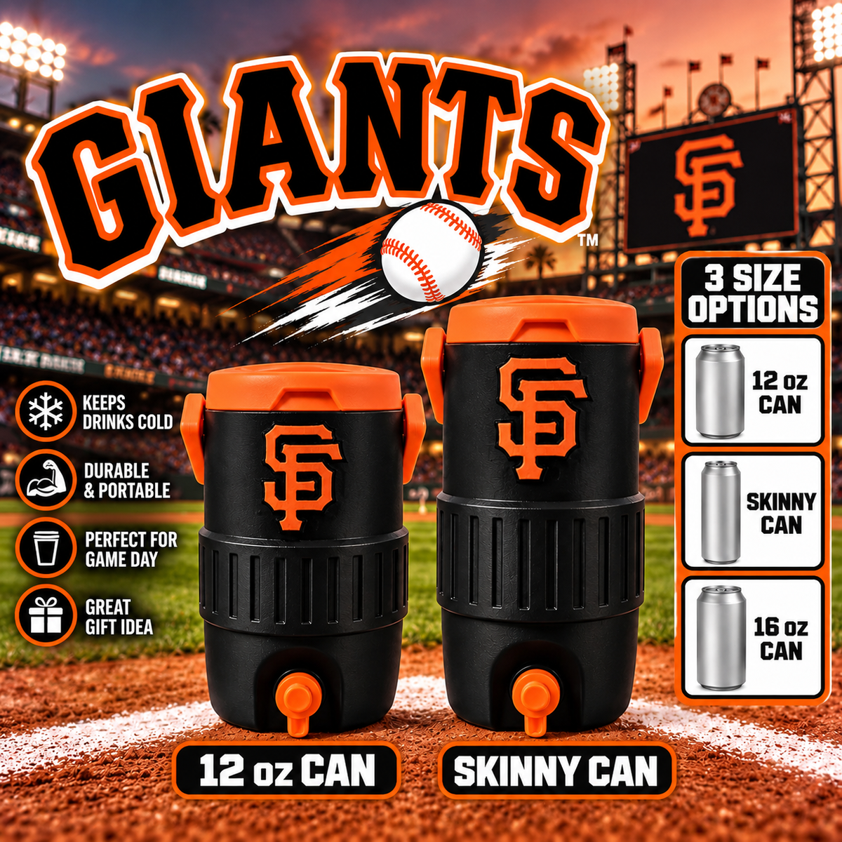 San francisco giants koozie