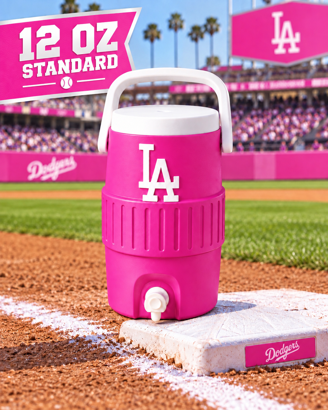 La dodger cup holder