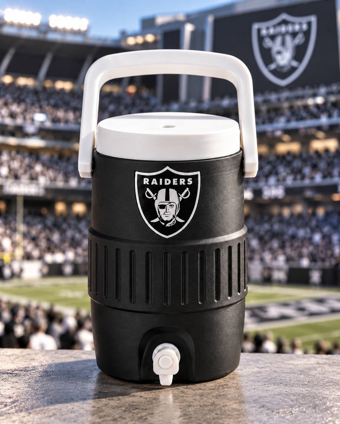 Raiders can koozie
