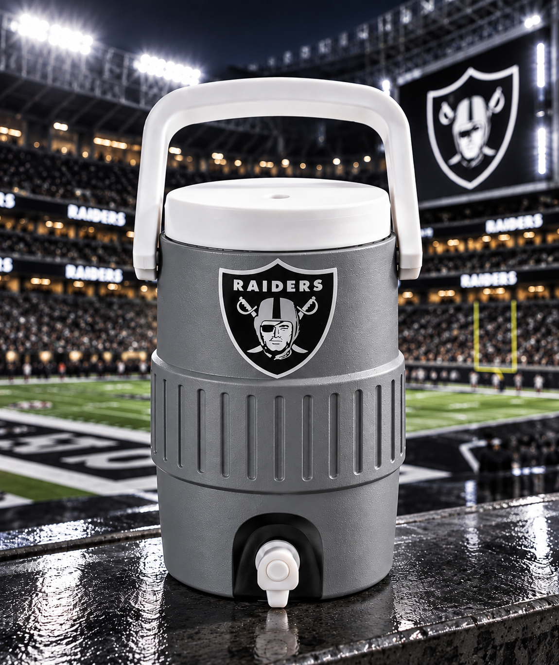 Raiders can koozie