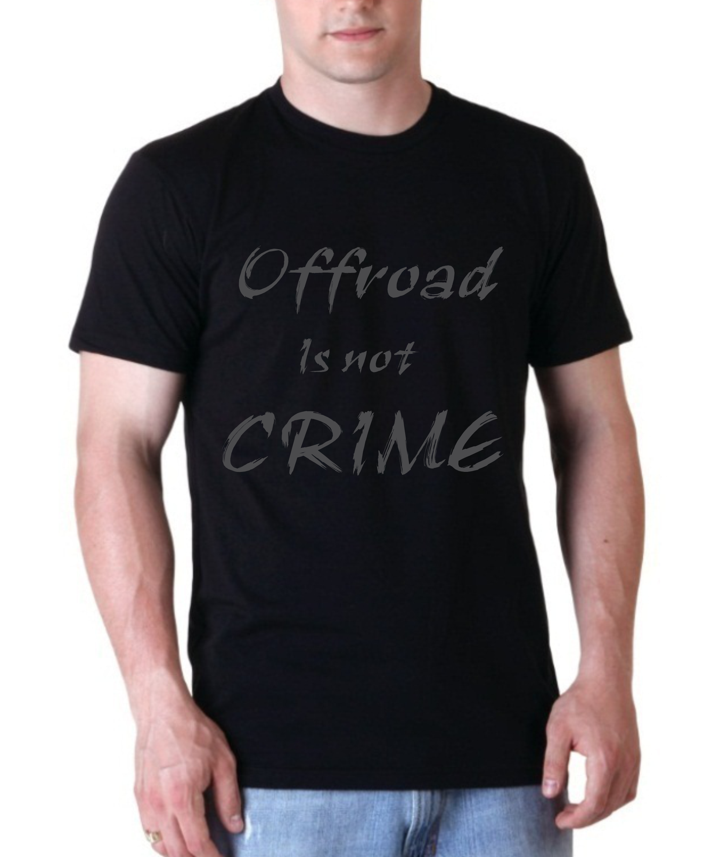 Offroad is not crime t-shirt