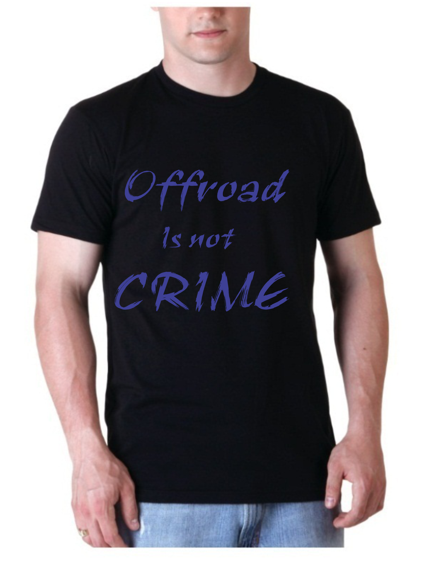 Offroad is not crime t-shirt