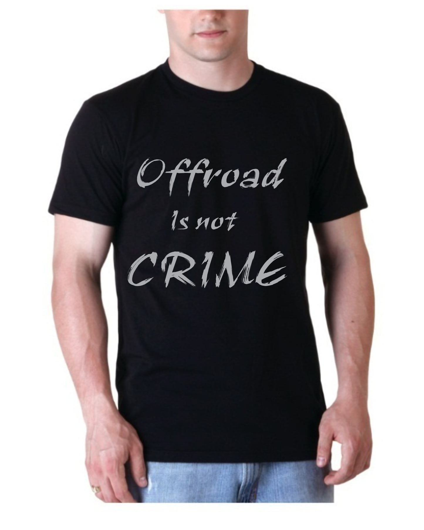 Offroad is not crime t-shirt